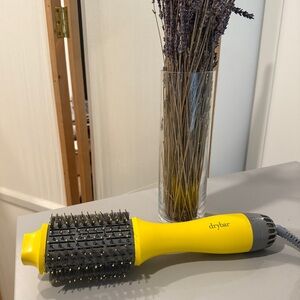 Drybar Yellow and Gray Styling Brush